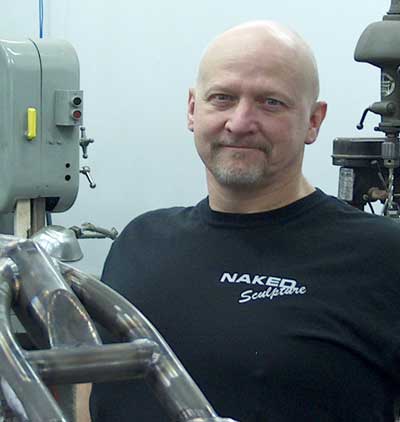Dan Dreisbach, welder, fabricator, machinist, sculptor